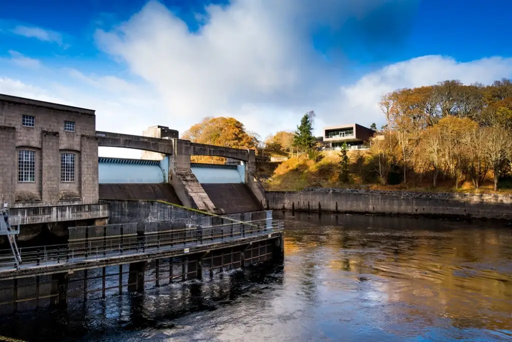Pitlochry Dam and Fish Ladder
