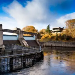 Pitlochry Dam and Fish Ladder