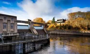 Pitlochry Dam and Fish Ladder